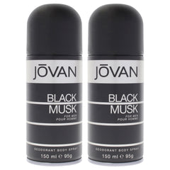 Jovan Black Musk - Pack of 2 -Thefragrancemart.com