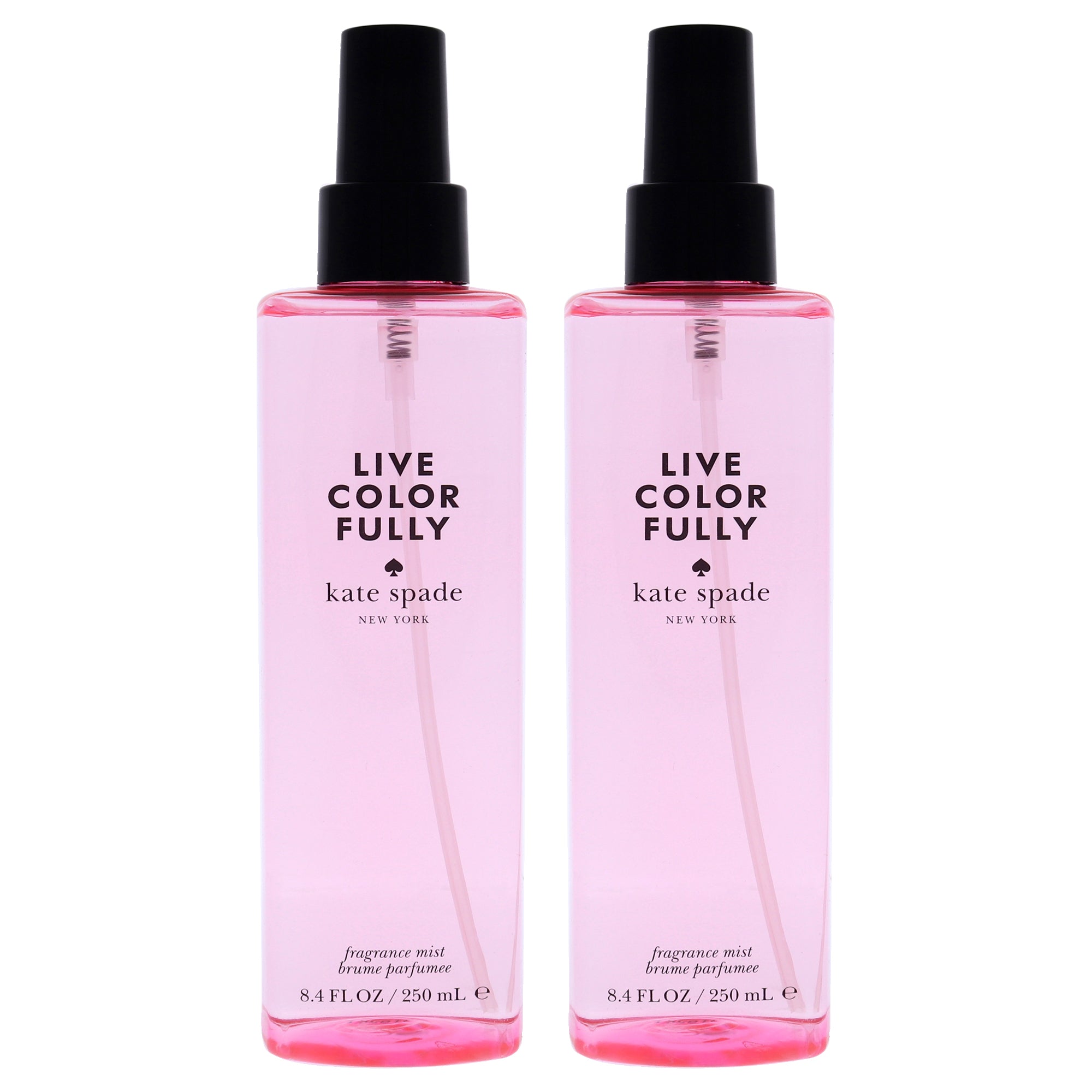 Kate Spade Live Colorfully Body Spray - Pack of 2 -Thefragrancemart.com