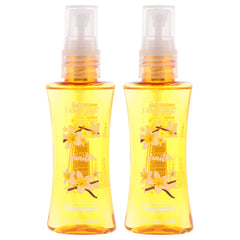 Body Fantasies Vanilla Body Spray - Pack of 2 -Thefragrancemart.com