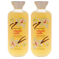 Bodycology 2 in 1 Body Wash and Bubble Bath - Whipped Vanilla - Pack of 2 -Thefragrancemart.com