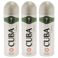 Cuba Green - Pack of 3 -Thefragrancemart.com