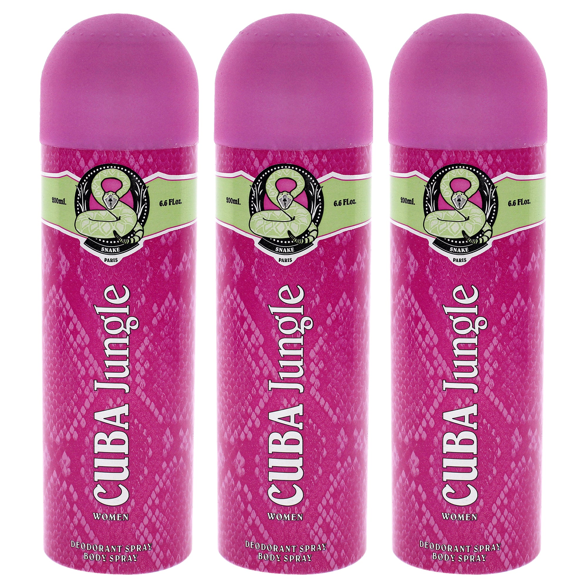 Cuba Jungle Snake - Pack of 3 -Thefragrancemart.com