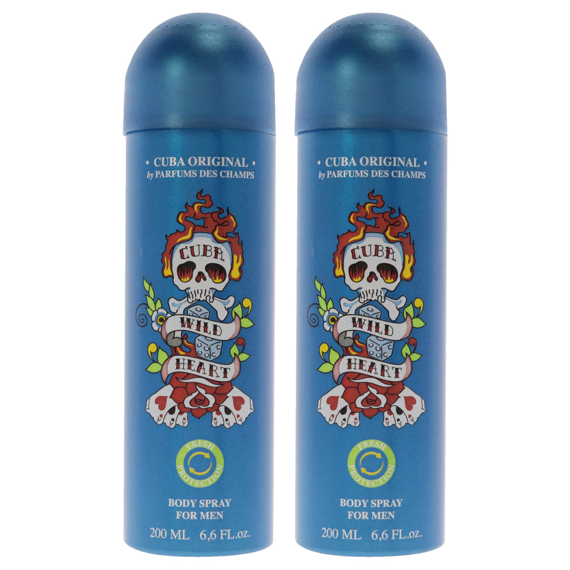 Cuba Wild Heart - Pack of 2 -Thefragrancemart.com