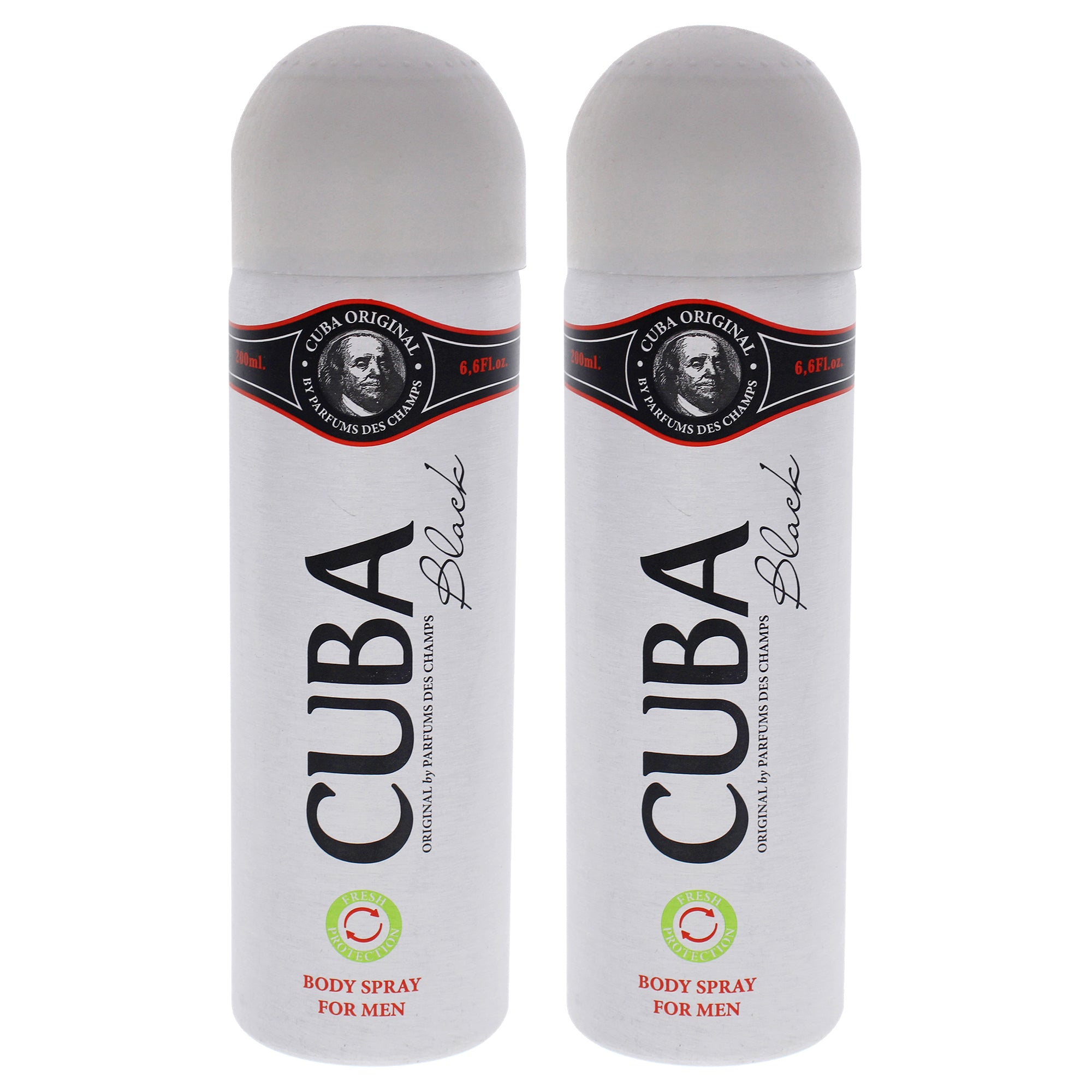 Cuba Black - Pack of 2 -Thefragrancemart.com