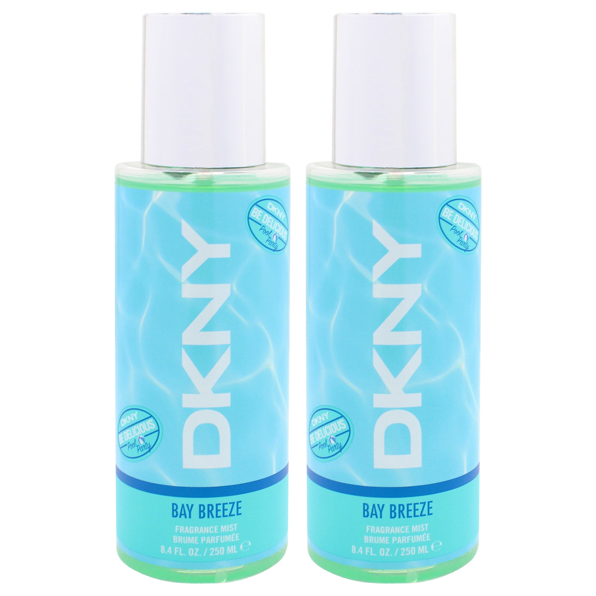 Donna Karan DKNY Be Delicious Pool Party - Bay Breeze - Pack of 2 -Thefragrancemart.com