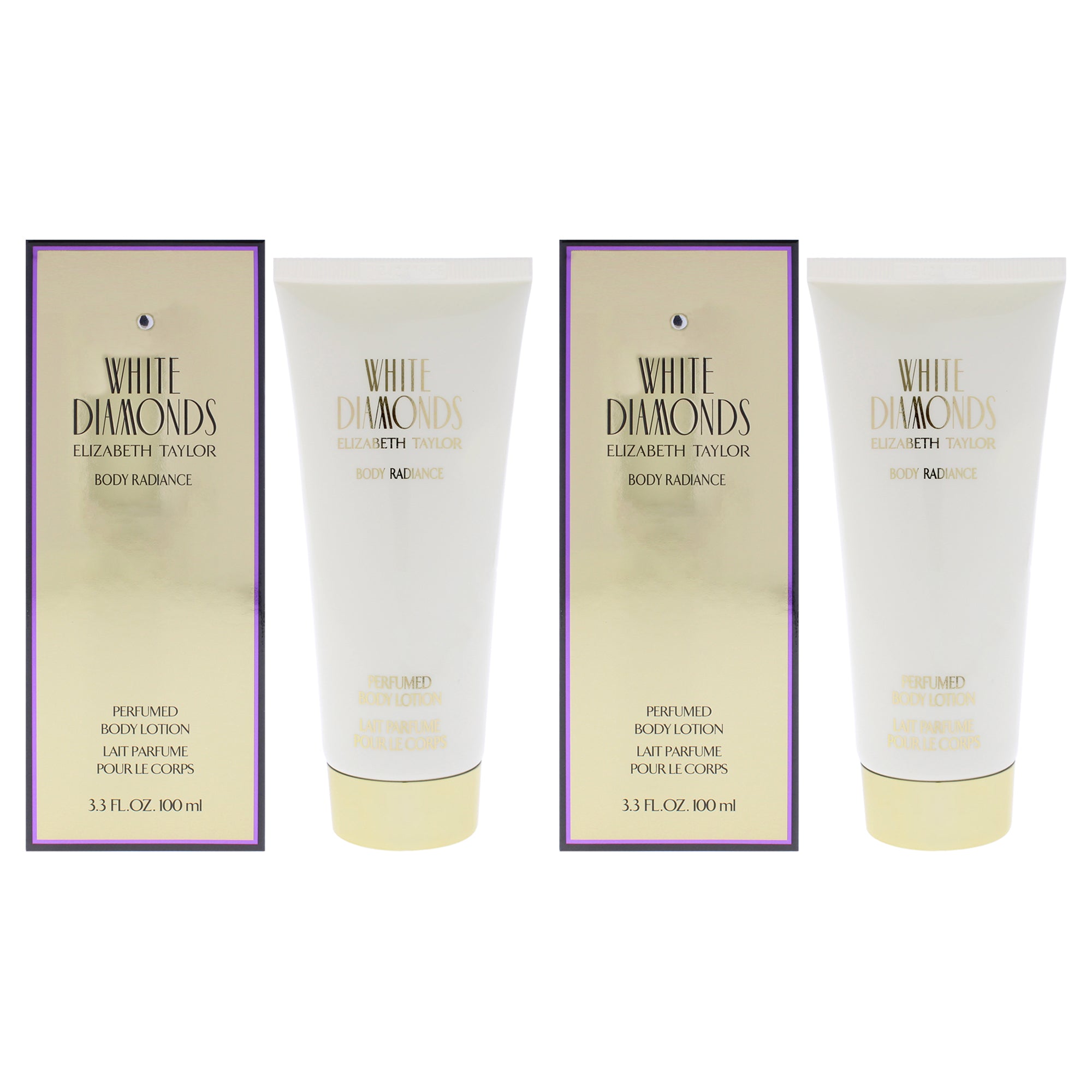 Elizabeth Arden White Diamonds - Pack of 2 -Thefragrancemart.com