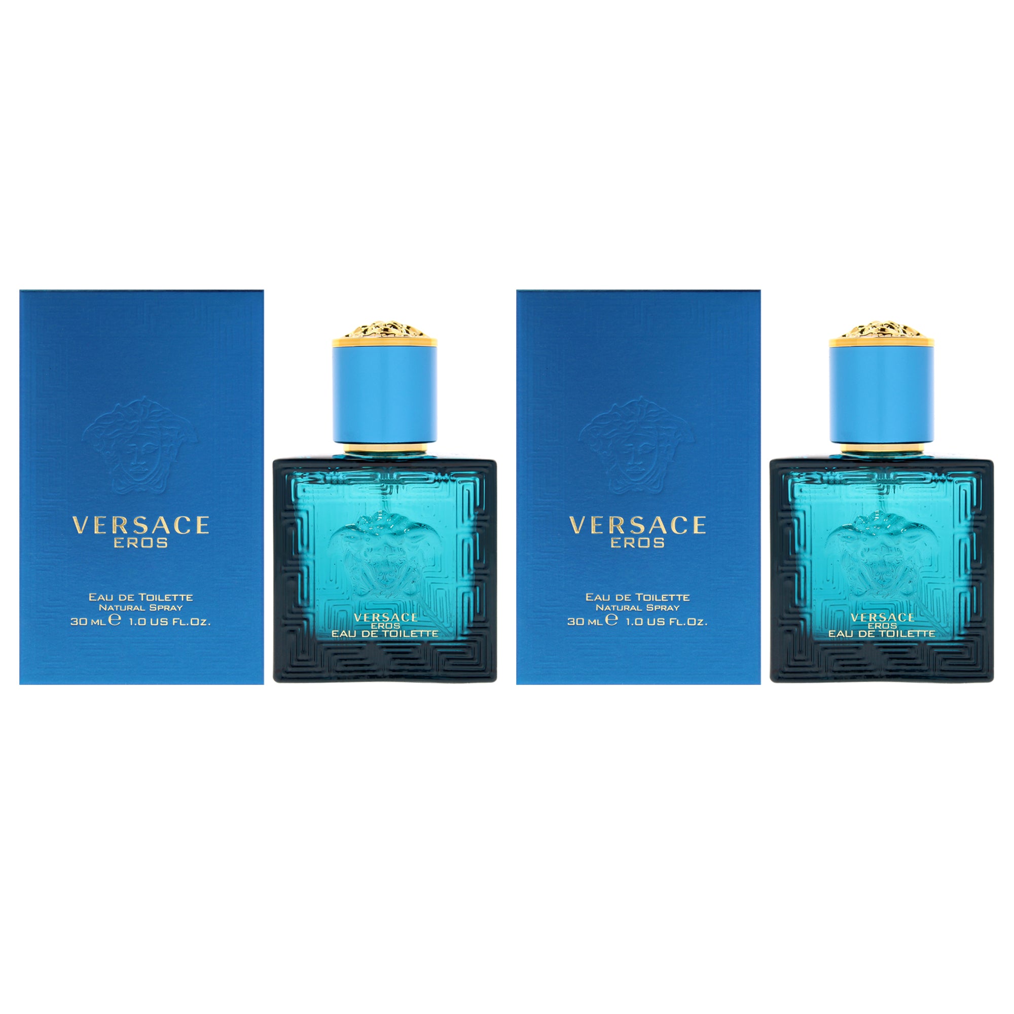 Versace Eros - Pack of 2 Eau De Toilette-Thefragrancemart.com