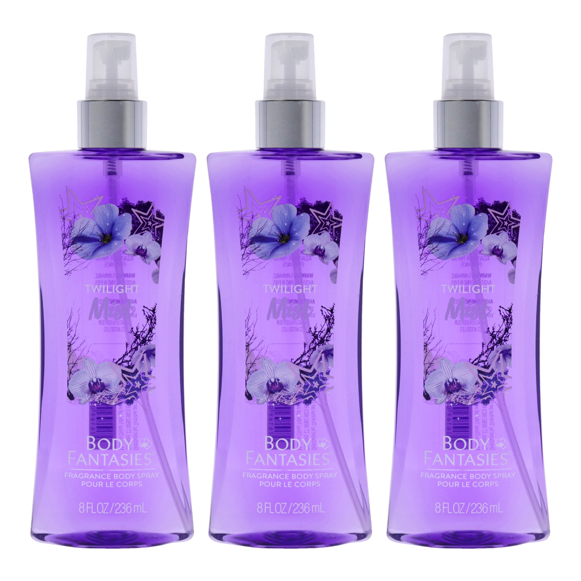 Body Fantasies Signature Twilight Mist Fragrance Body Spray - Pack of 3 -Thefragrancemart.com