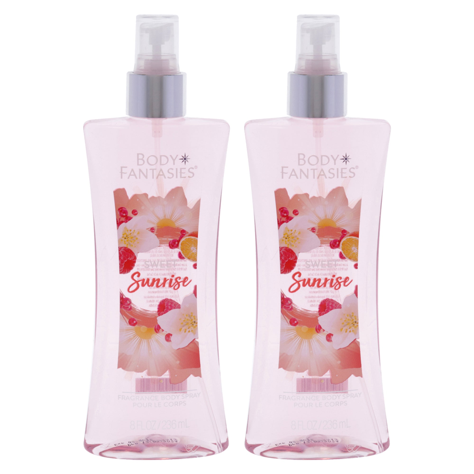 Body Fantasies Sweet Sunrise - Pack of 2 -Thefragrancemart.com