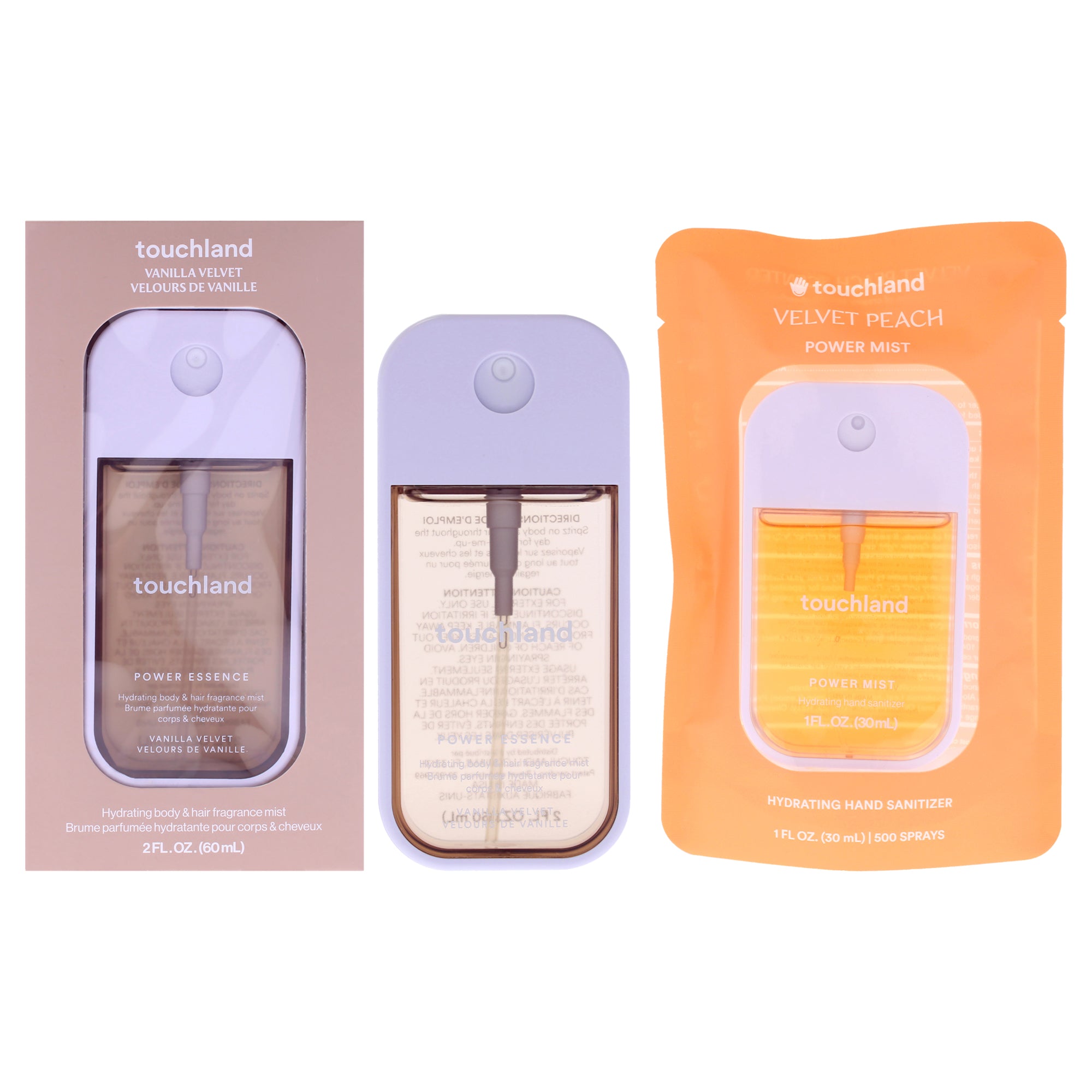 Touchland Power Mist and Essence Kit -Thefragrancemart.com
