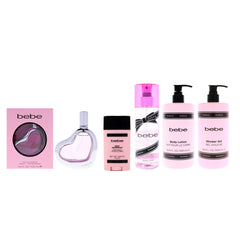 Bebe Silver Full Body Ritual Kit 5 Pc Kit-Thefragrancemart.com