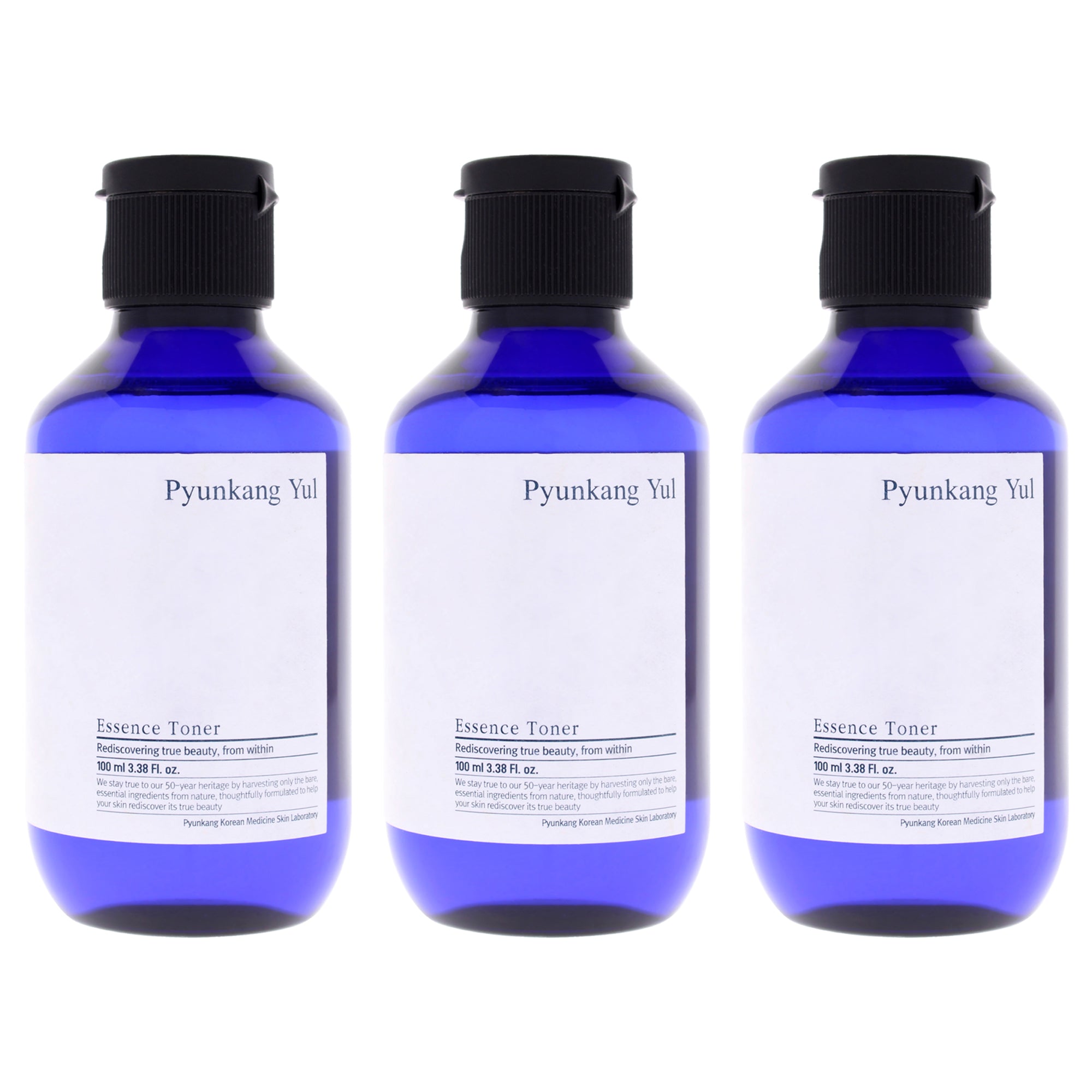 Pyunkang Yul Essence Toner - Pack of 3 -Thefragrancemart.com
