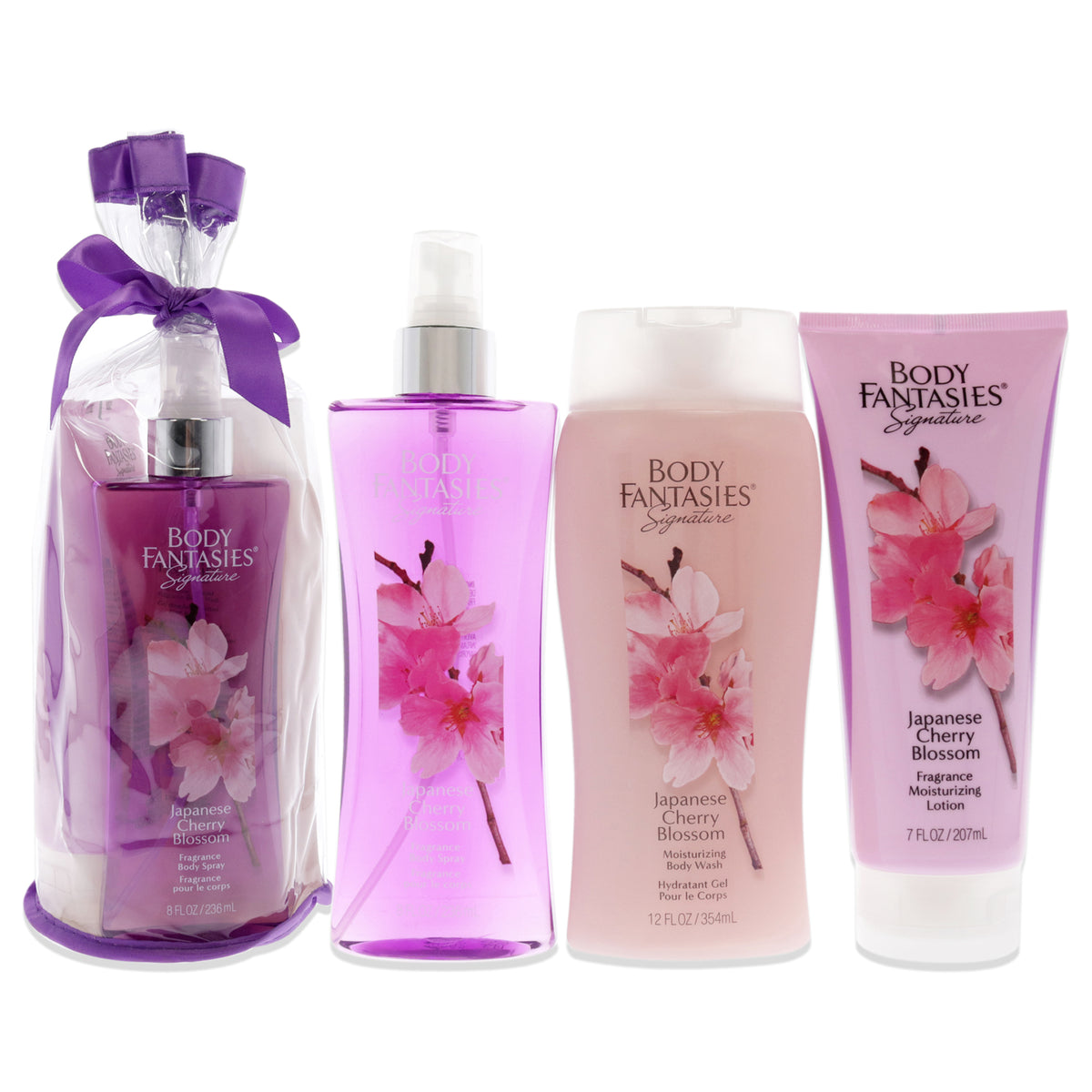 Body Fantasies Signature Japanese Cherry Blossom Set -Thefragrancemart.com