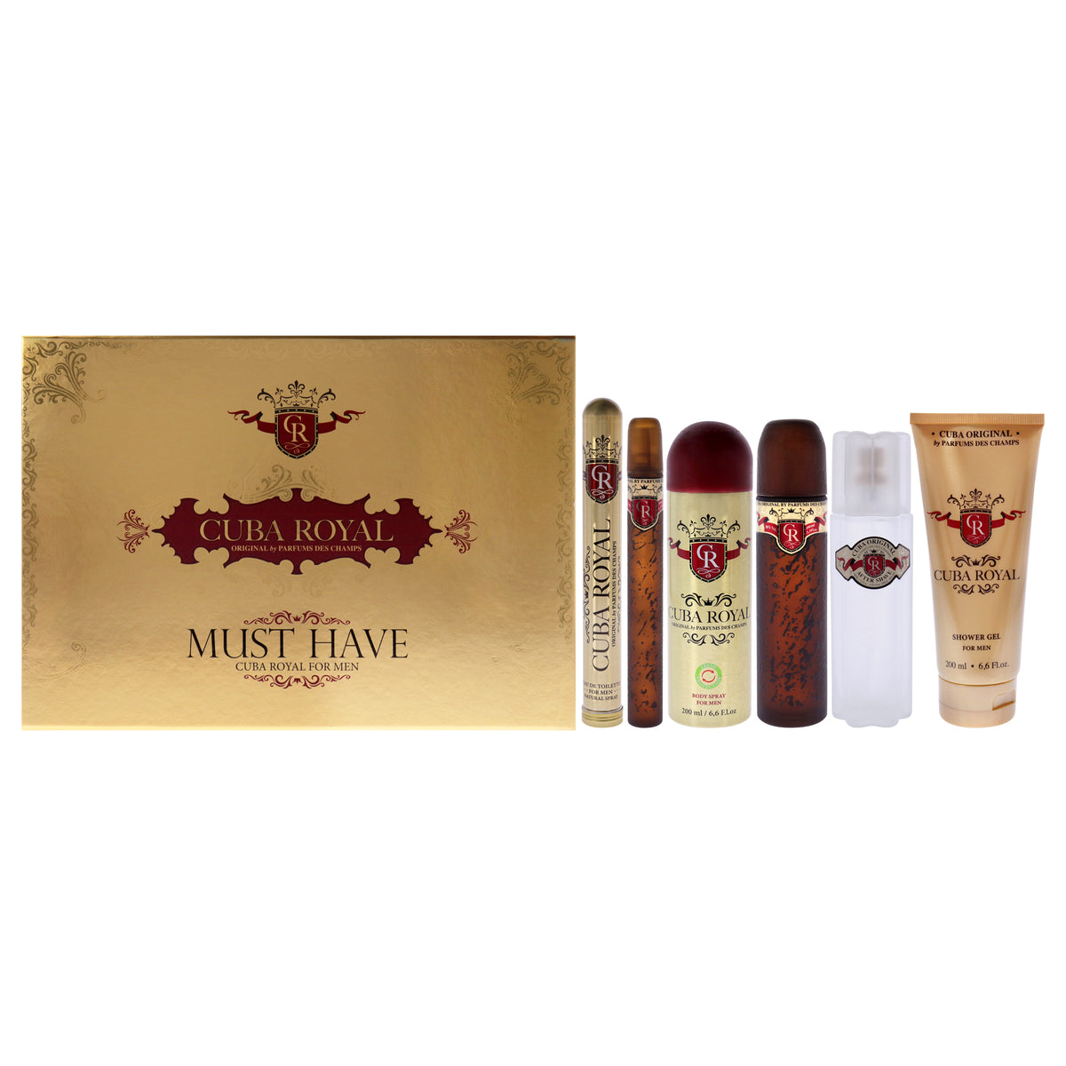 Cuba Royal 5 Pc Gift Set-Thefragrancemart.com