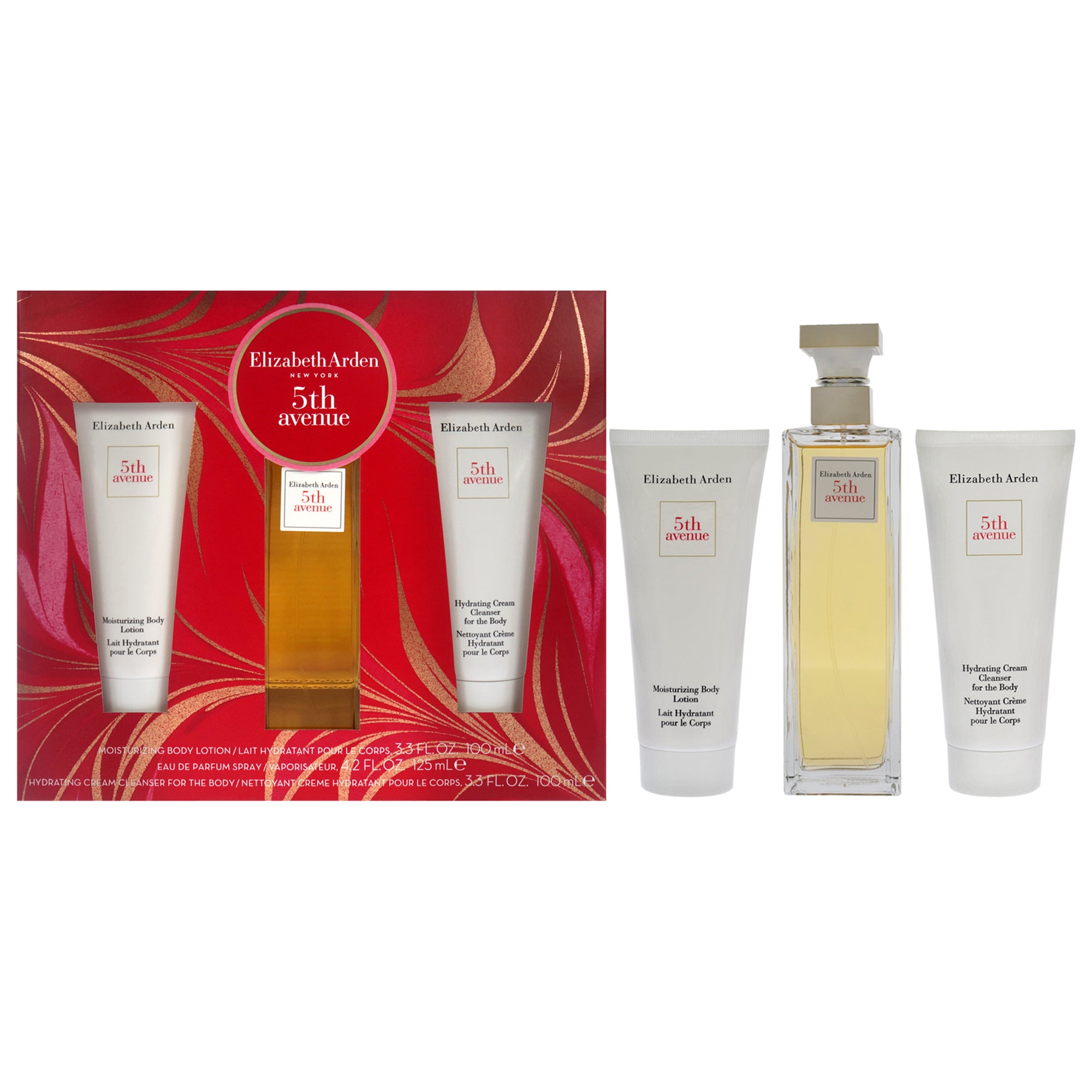 Elizabeth Arden 5th Avenue 3 Pc Gift Set-Thefragrancemart.com
