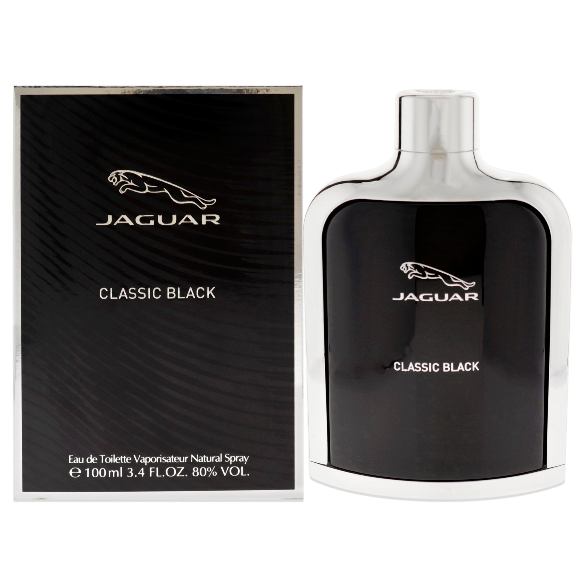 Jaguar Classic Black Eau De Toilette-Thefragrancemart.com