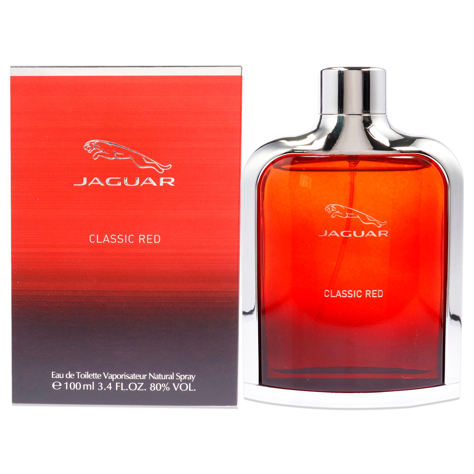 Jaguar Classic Red Eau De Toilette-Thefragrancemart.com