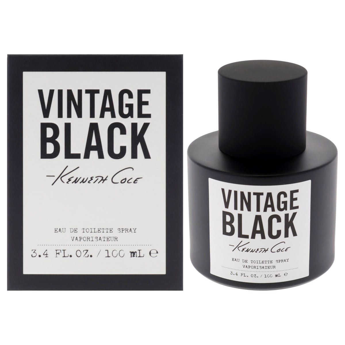 Kenneth Cole Vintage Black Eau De Toilette-Thefragrancemart.com