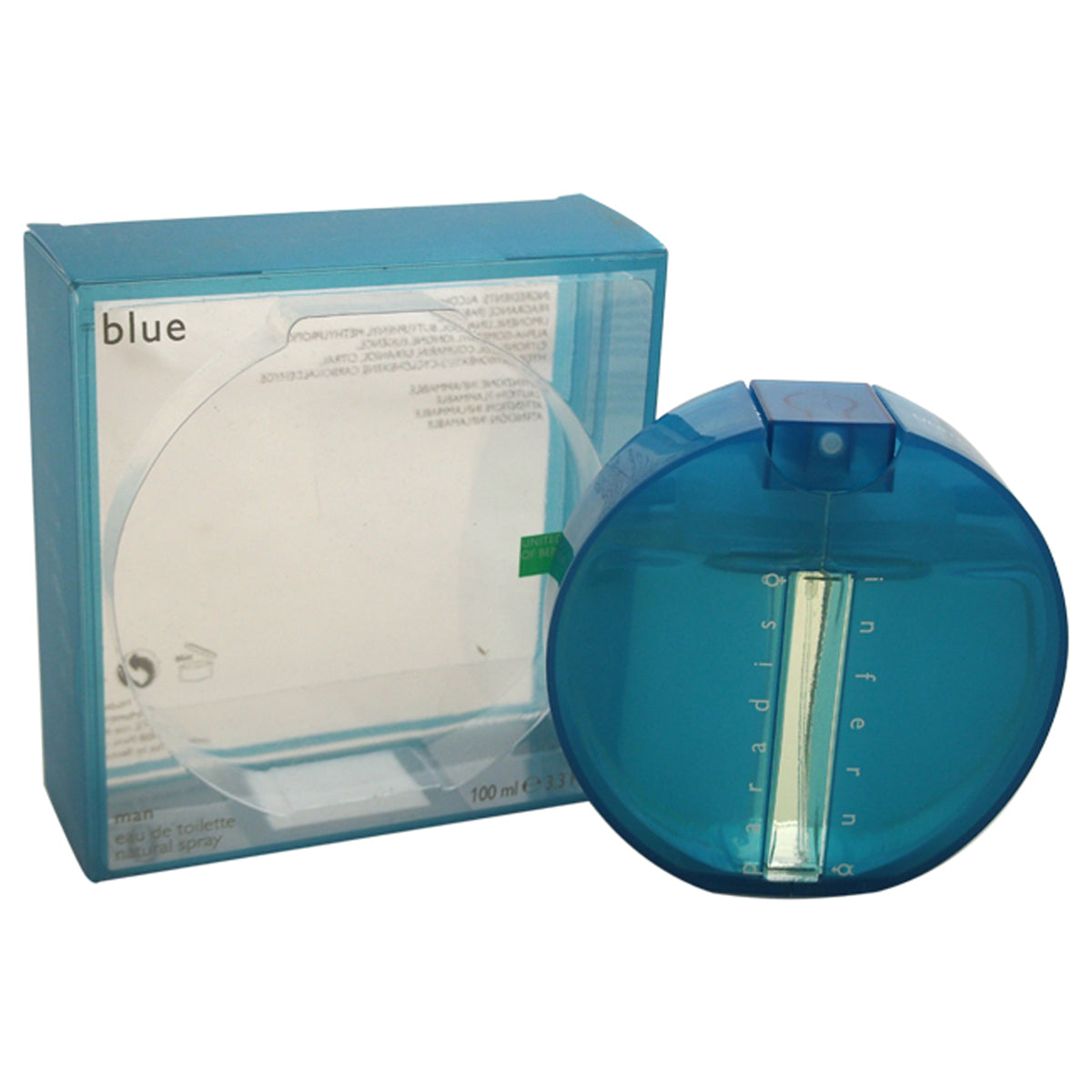 United Colors of Benetton Paradiso Inferno Blue Eau De Toilette-Thefragrancemart.com