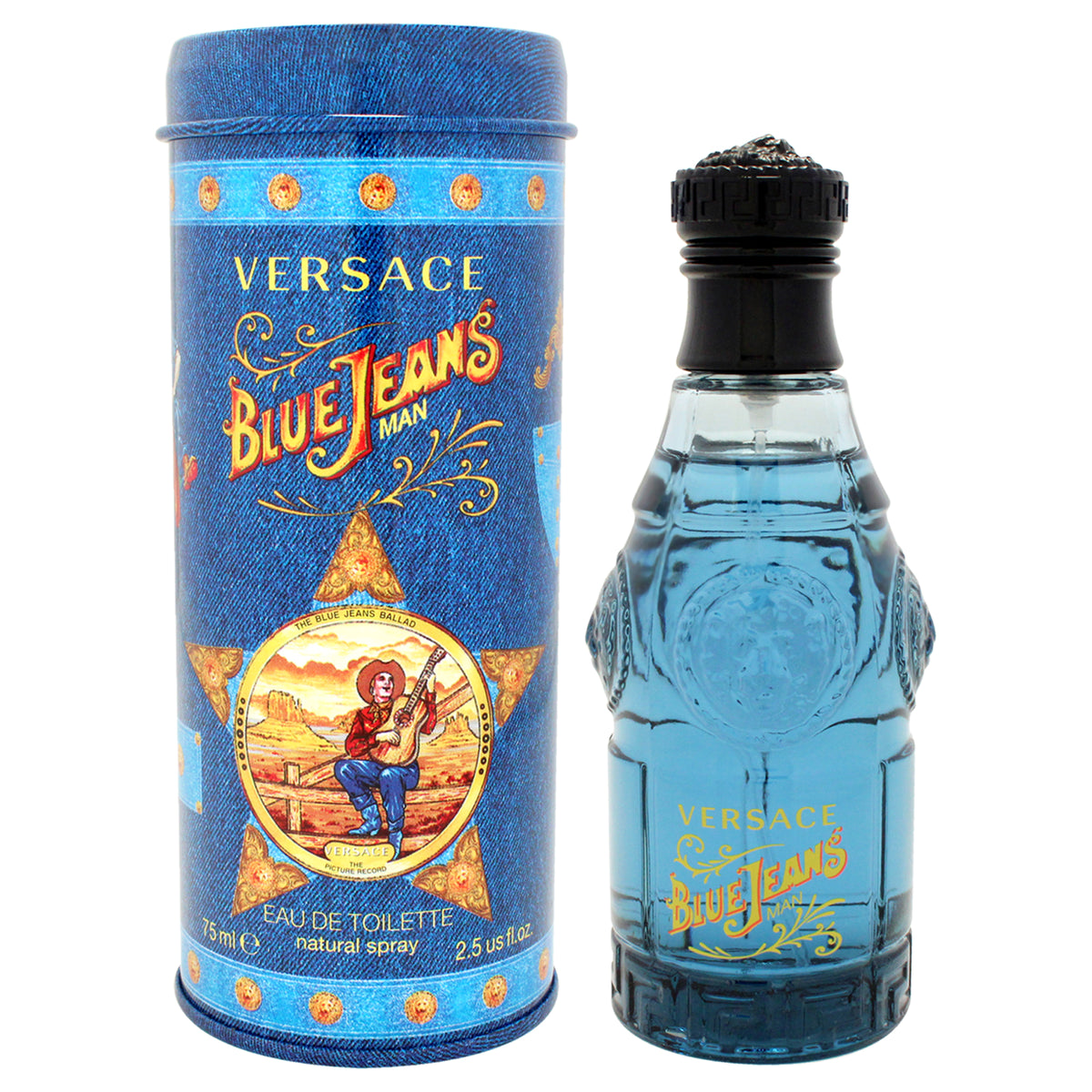 Versace Blue Jeans Eau De Toilette-Thefragrancemart.com