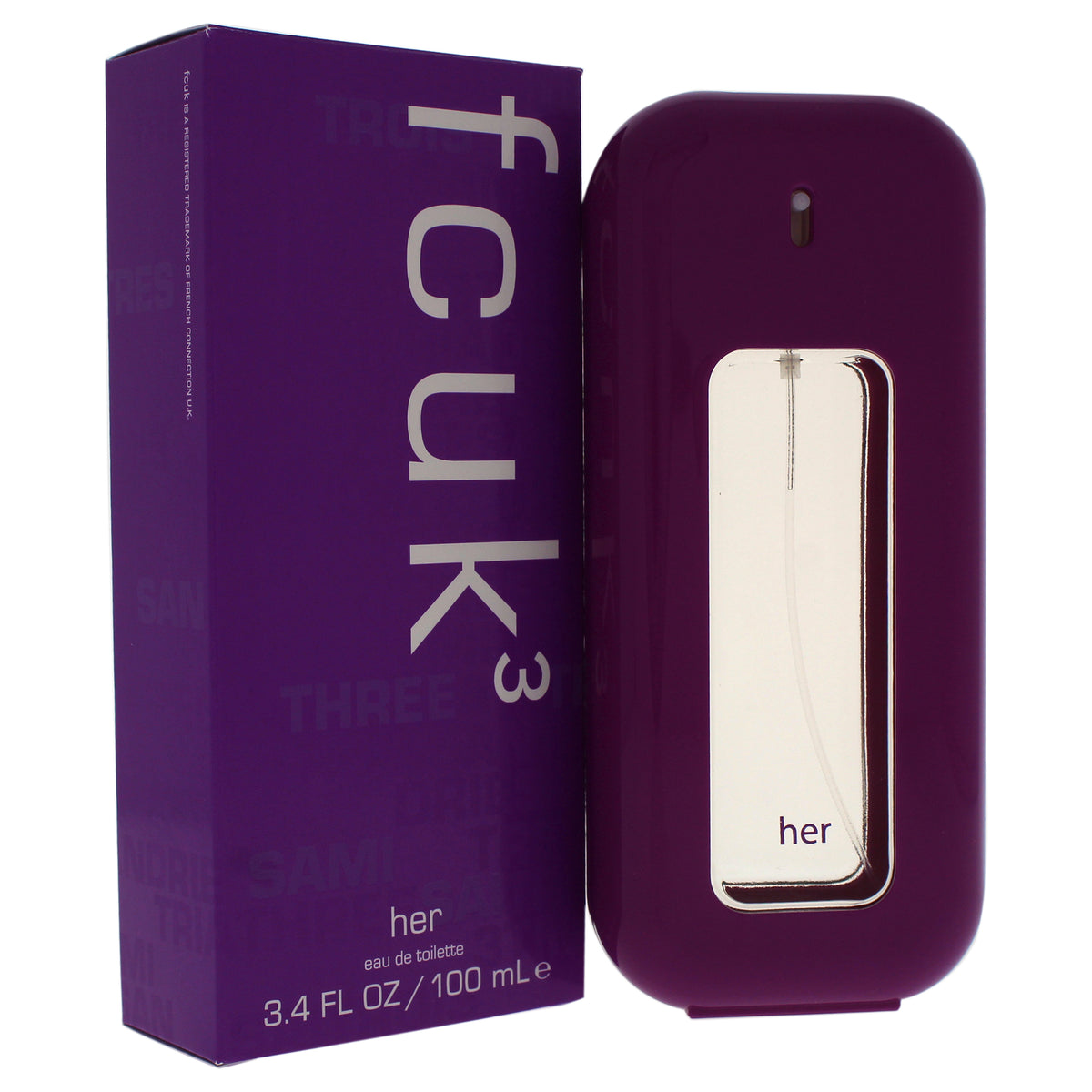 French Connection UK fcuk 3 Eau De Toilette-Thefragrancemart.com