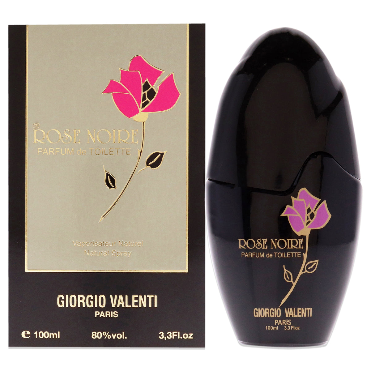 Giorgio Valenti Rose Noire Eau De Parfum-Thefragrancemart.com