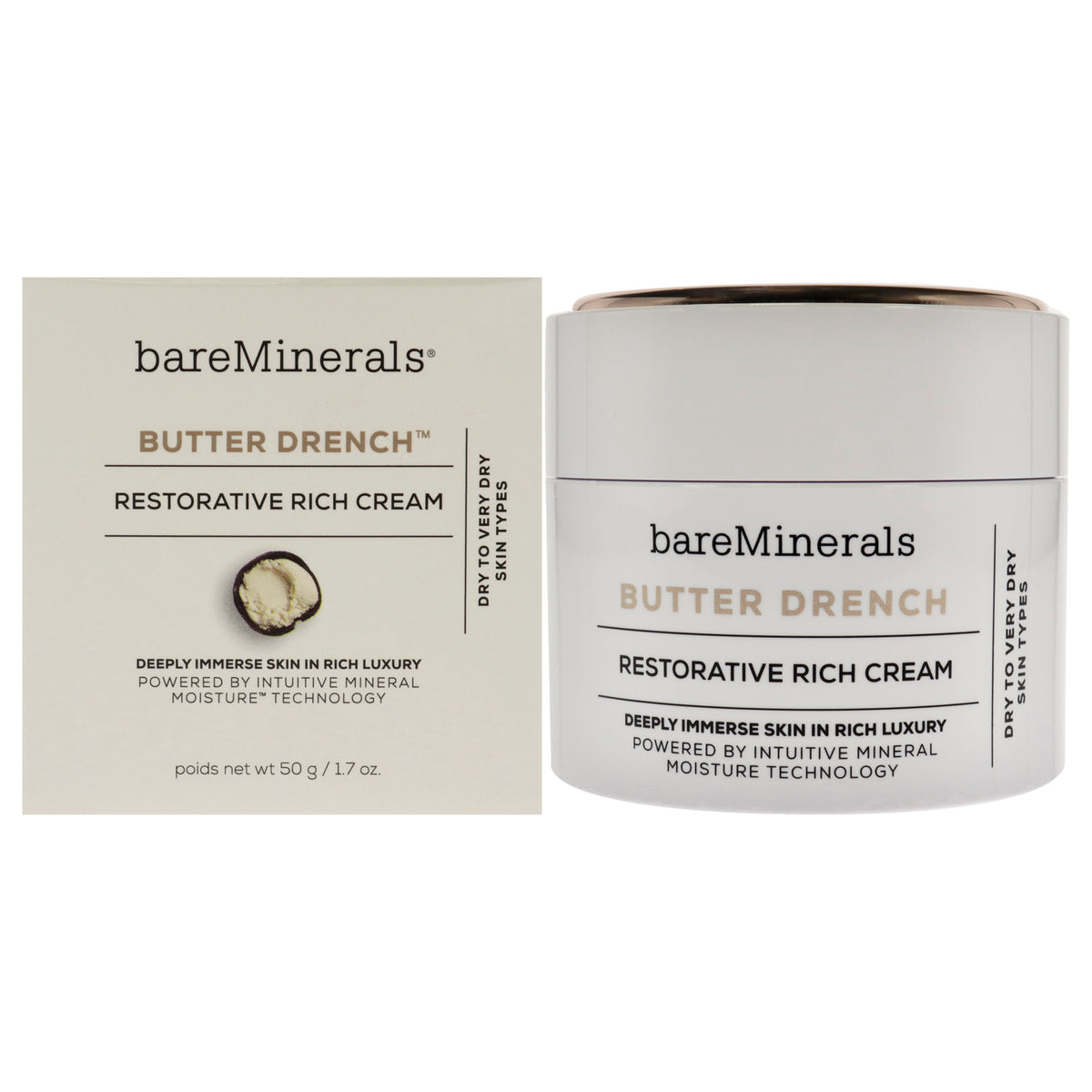 bareMinerals Butter Drench Restorative Rich Cream -Thefragrancemart.com