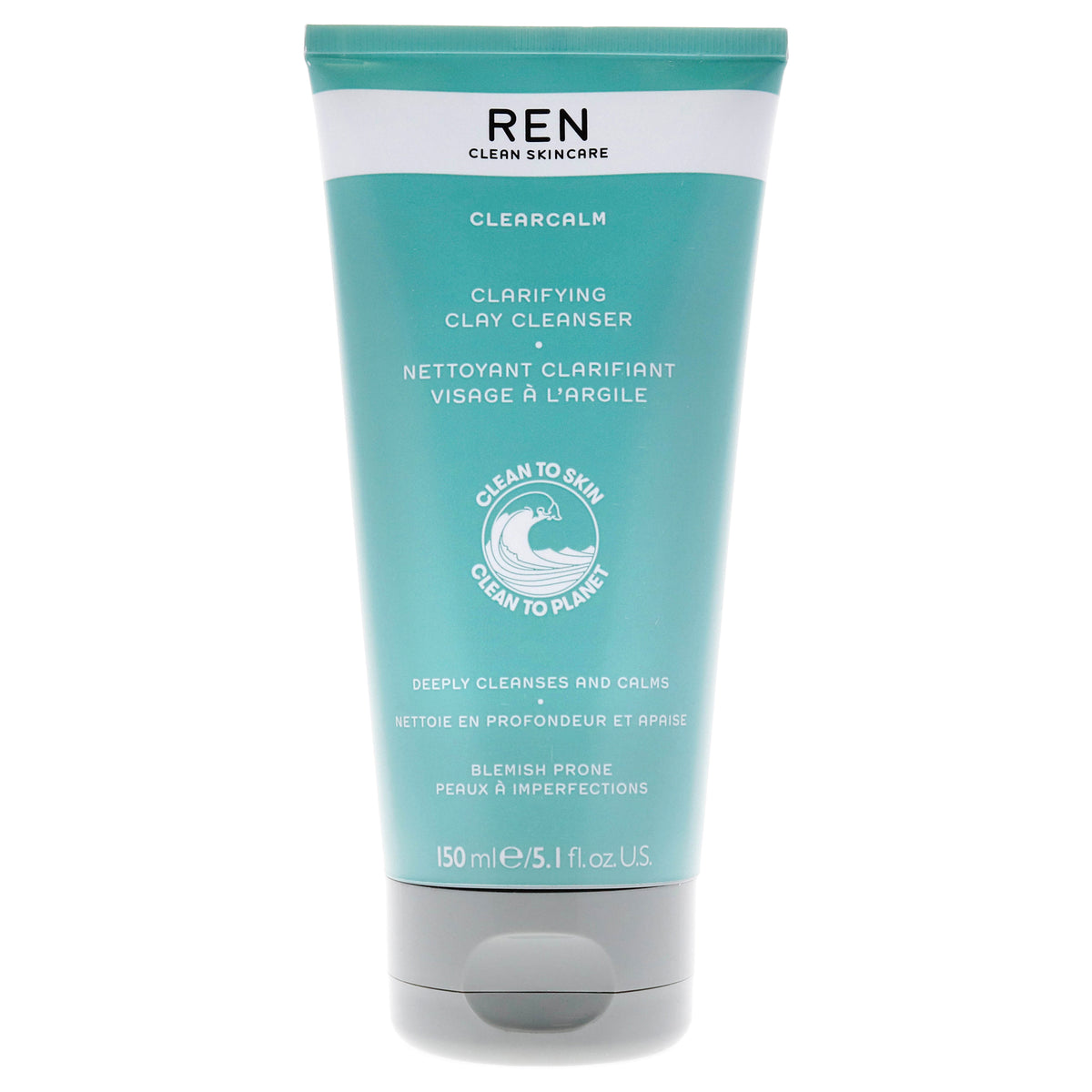 REN Clearcalm 3 Clarifying Clay Cleanser -Thefragrancemart.com