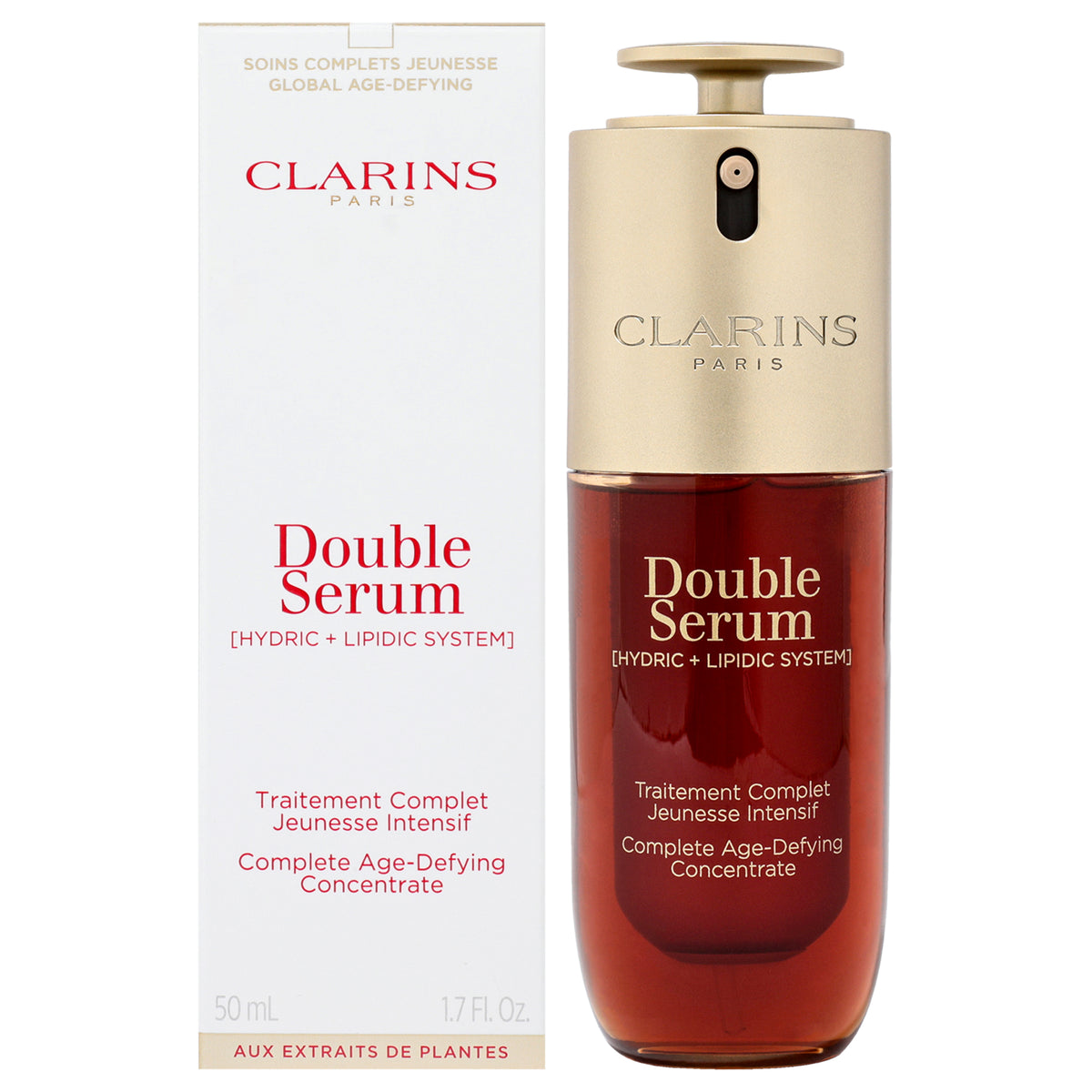 Clarins Double Serum Complete Age Control Concentrate -Thefragrancemart.com