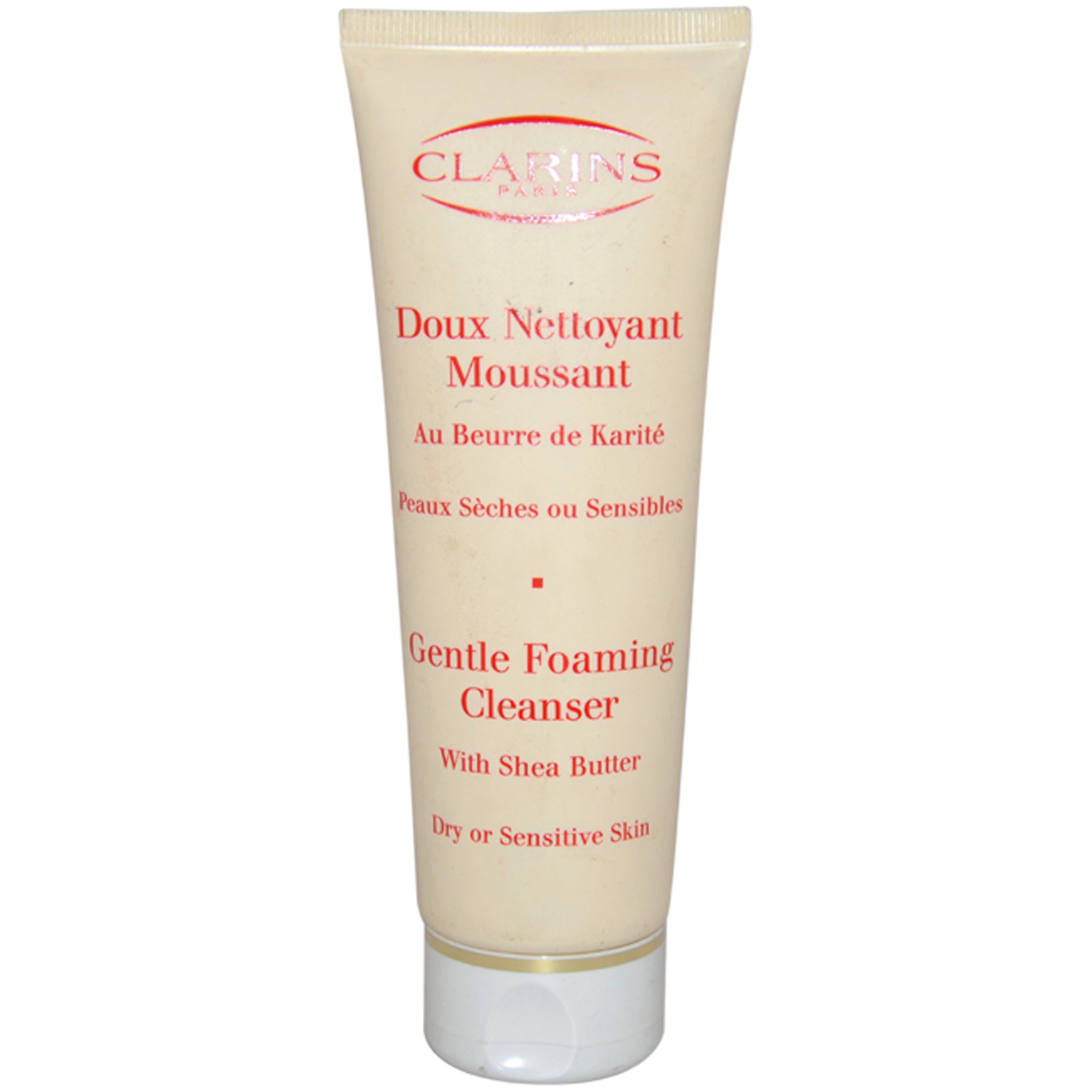 Clarins Gentle Foaming Cleanser With Shea Butter For Dry Or Sensitive Skin -Thefragrancemart.com