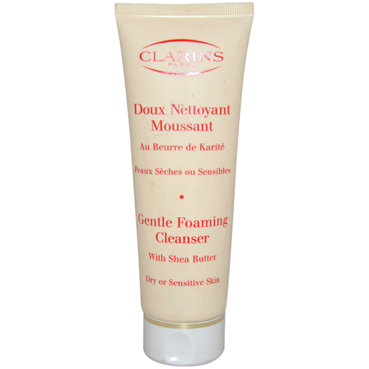 Clarins Gentle Foaming Cleanser With Shea Butter For Dry Or Sensitive Skin -Thefragrancemart.com