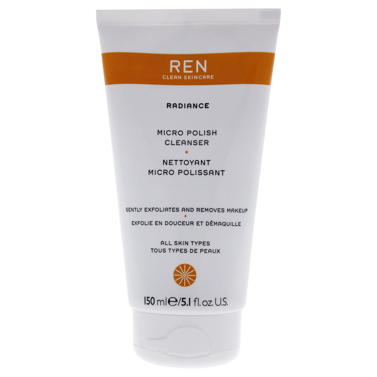 REN Radiance Micro Polish Cleanser -Thefragrancemart.com
