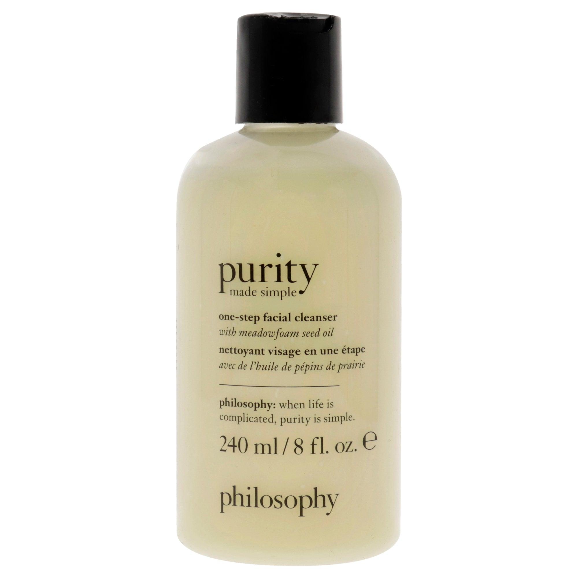 Philosophy Purity Made Simple One Step Facial Cleanser  The fragrance mart