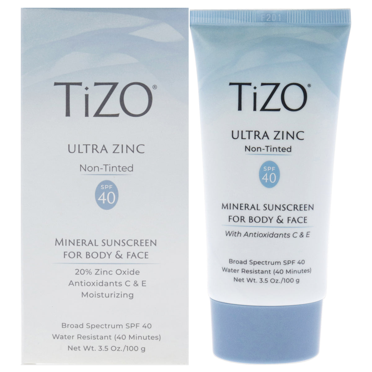 Tizo Ultra Zinc Body and Face Non-tinted SPF 40 -Thefragrancemart.com