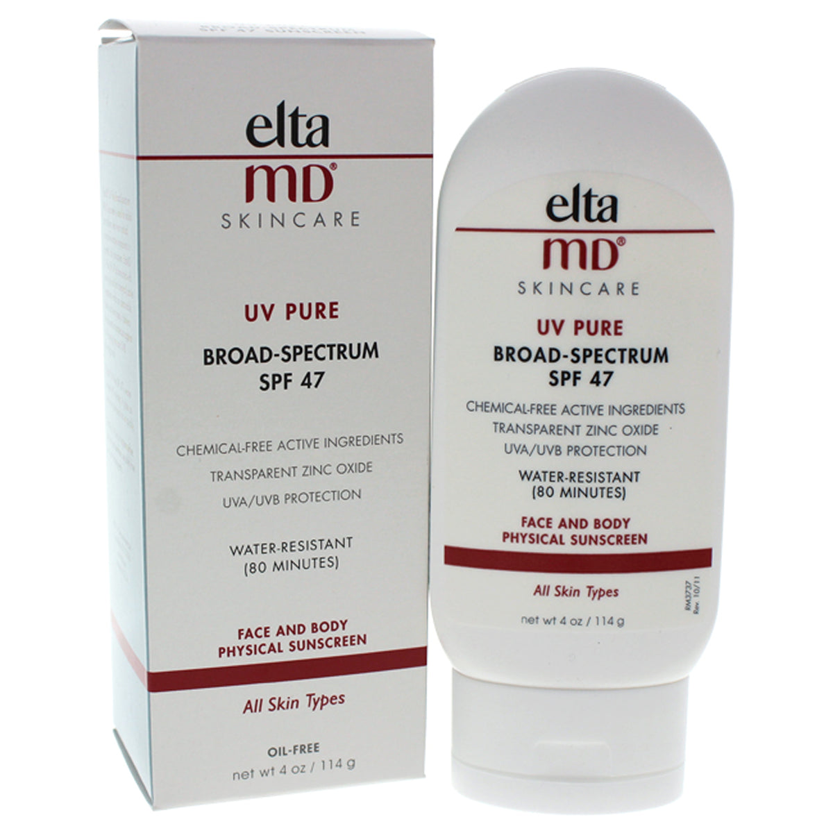 EltaMD UV Pure Face and Body Physical Sunscreen SPF 47 -Thefragrancemart.com