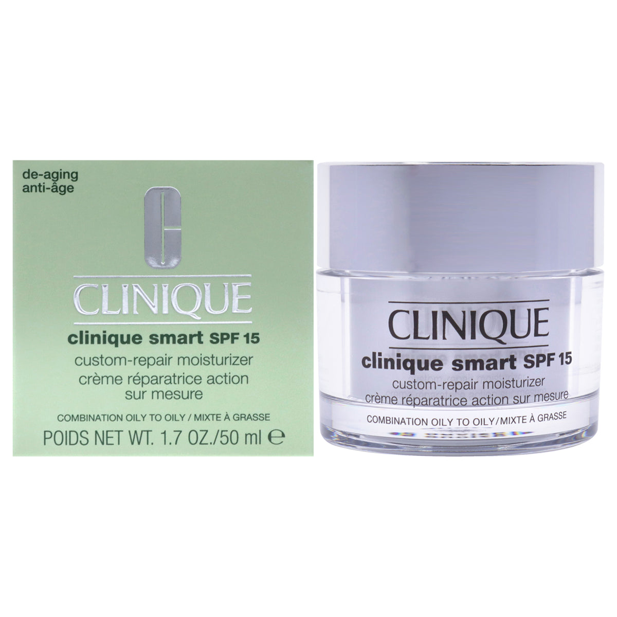 Clinique Smart Custom-Repair Moisturizer SPF 15 - Combination Oily To Oily -Thefragrancemart.com