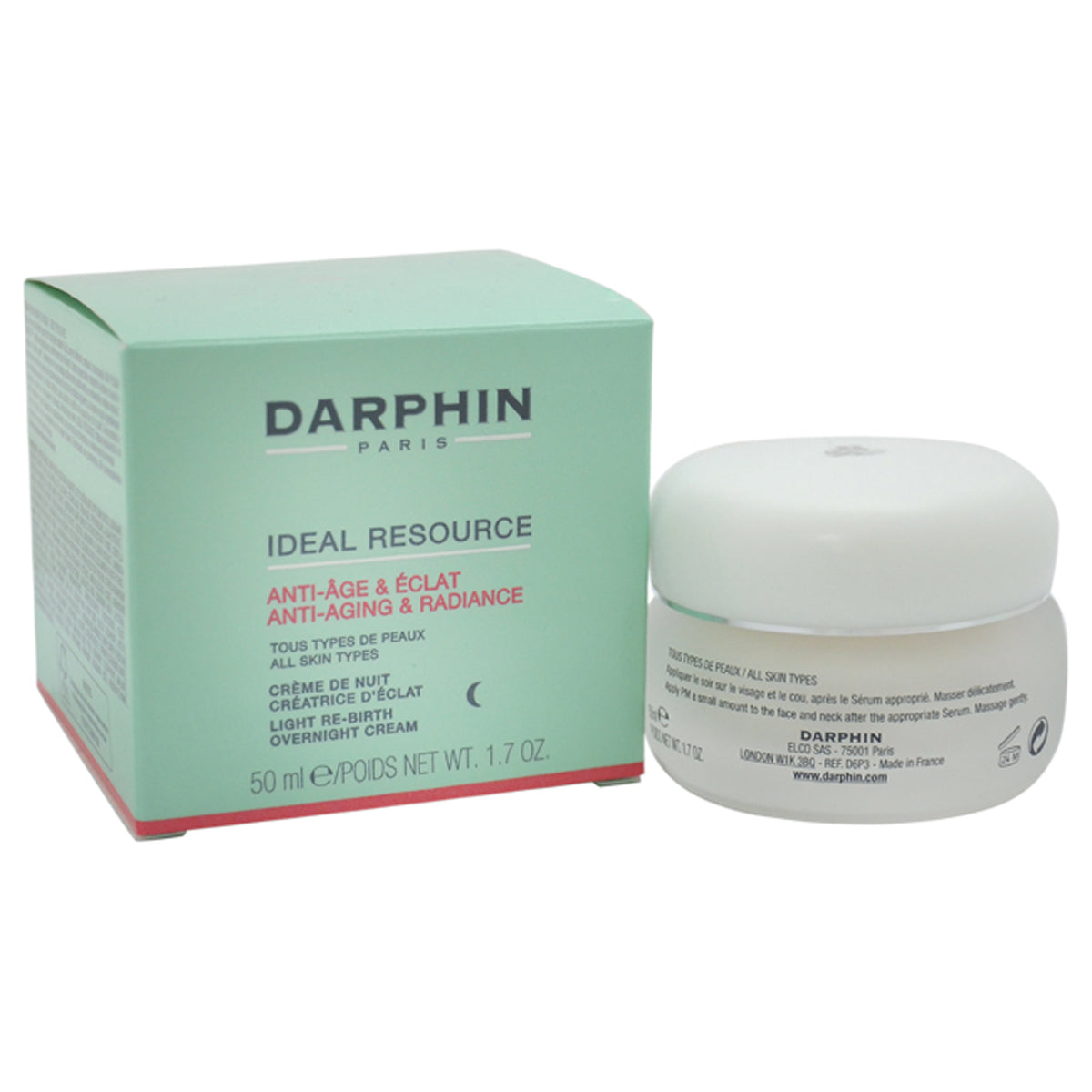 Darphin Ideal Resource Light Re-Birth Overnight Cream -Thefragrancemart.com