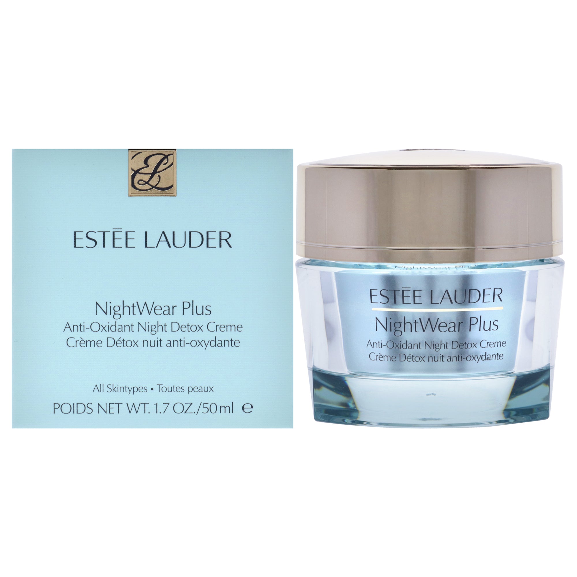 Estee Lauder NightWear Plus Anti-Oxidant Night Detox Creme - All Skin Types -Thefragrancemart.com