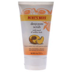 Burts Bees Peach and Willow Bark Deep Pore Scrub -Thefragrancemart.com