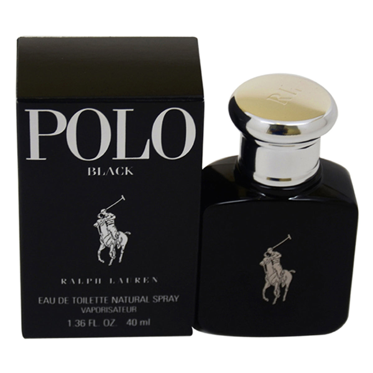 Ralph Lauren Polo Black Eau De Toilette-Thefragrancemart.com