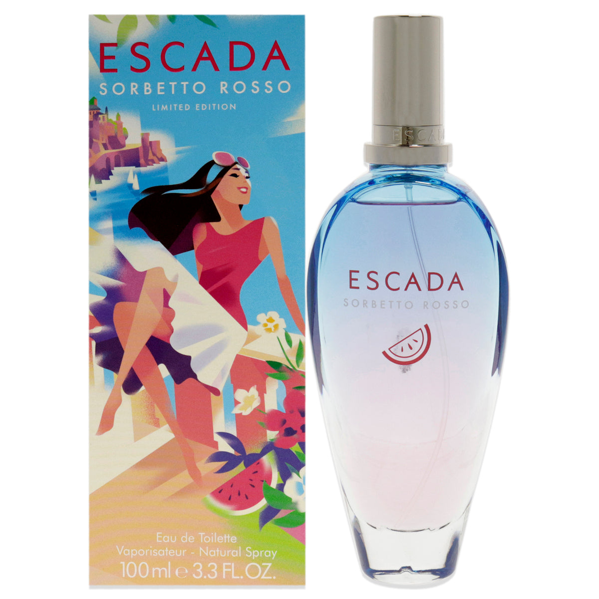 Escada Sorbetto Rosso Eau De Toilette-Thefragrancemart.com