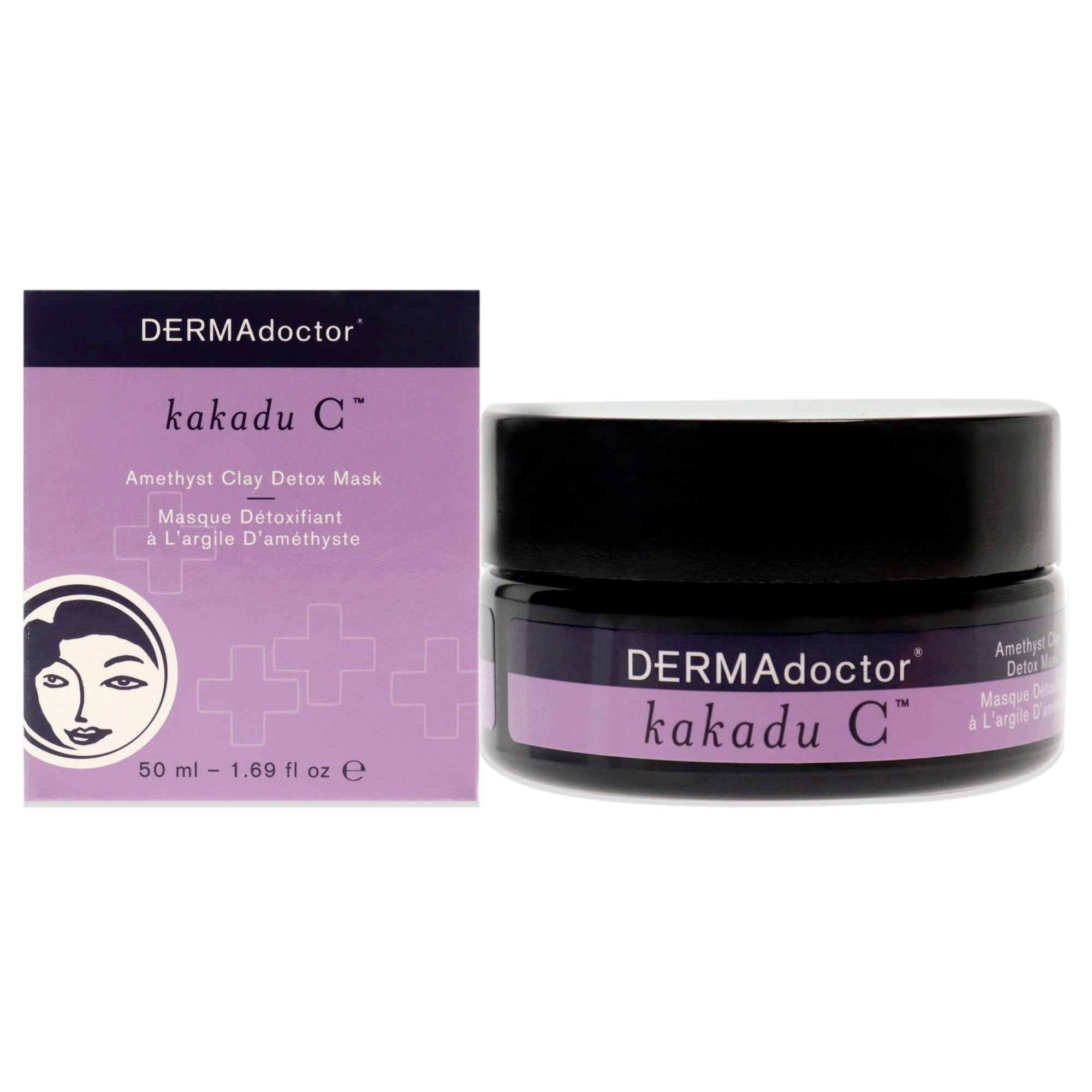 DERMAdoctor Kakadu C Amethyst Clay Detox Mask -Thefragrancemart.com