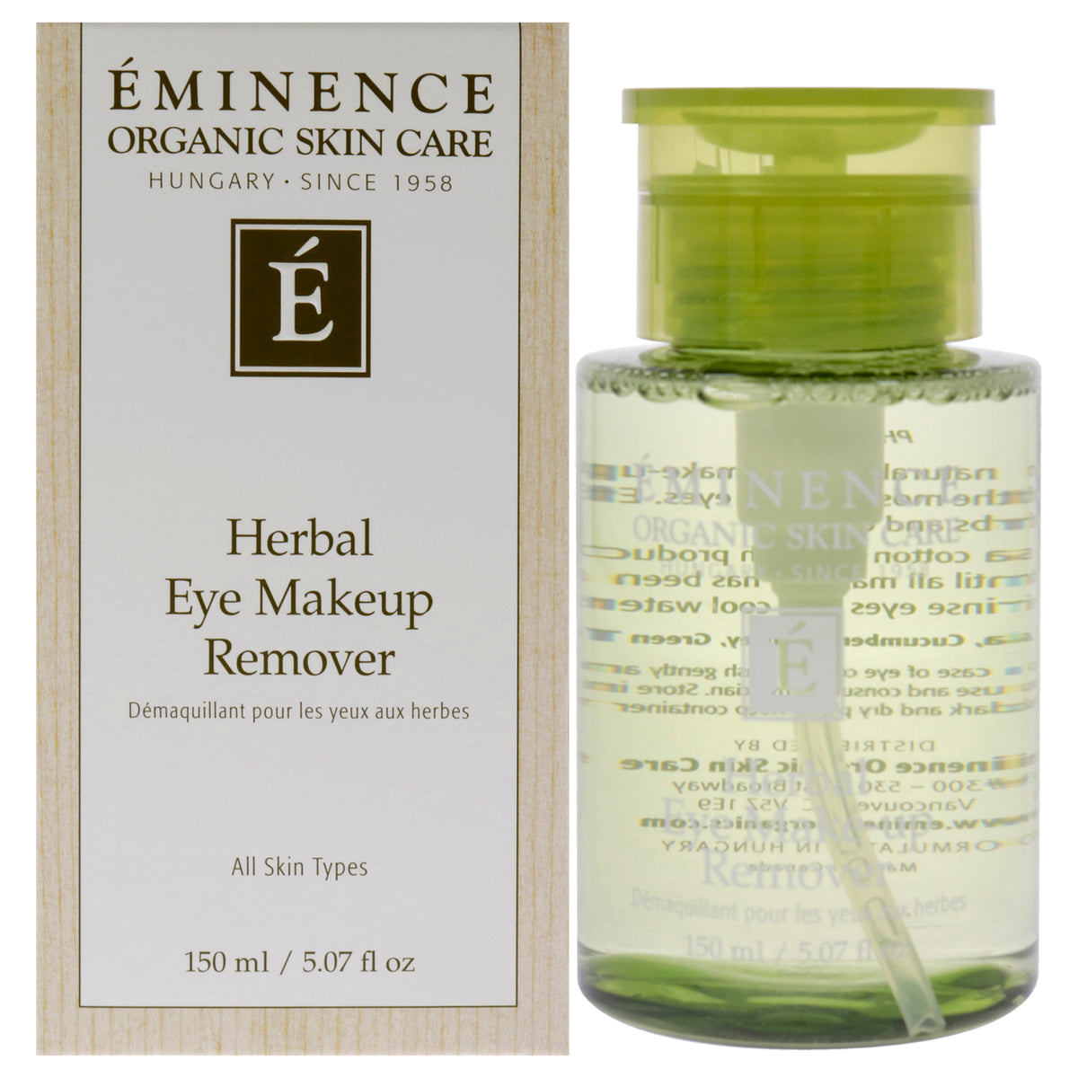 Eminence Herbal Eye Makeup Remover -Thefragrancemart.com