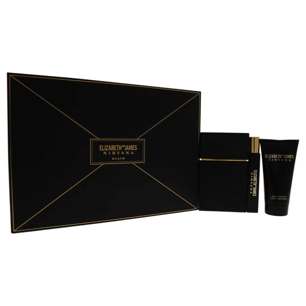 Elizabeth and James Nirvana Black 3 Pc Gift Set-Thefragrancemart.com