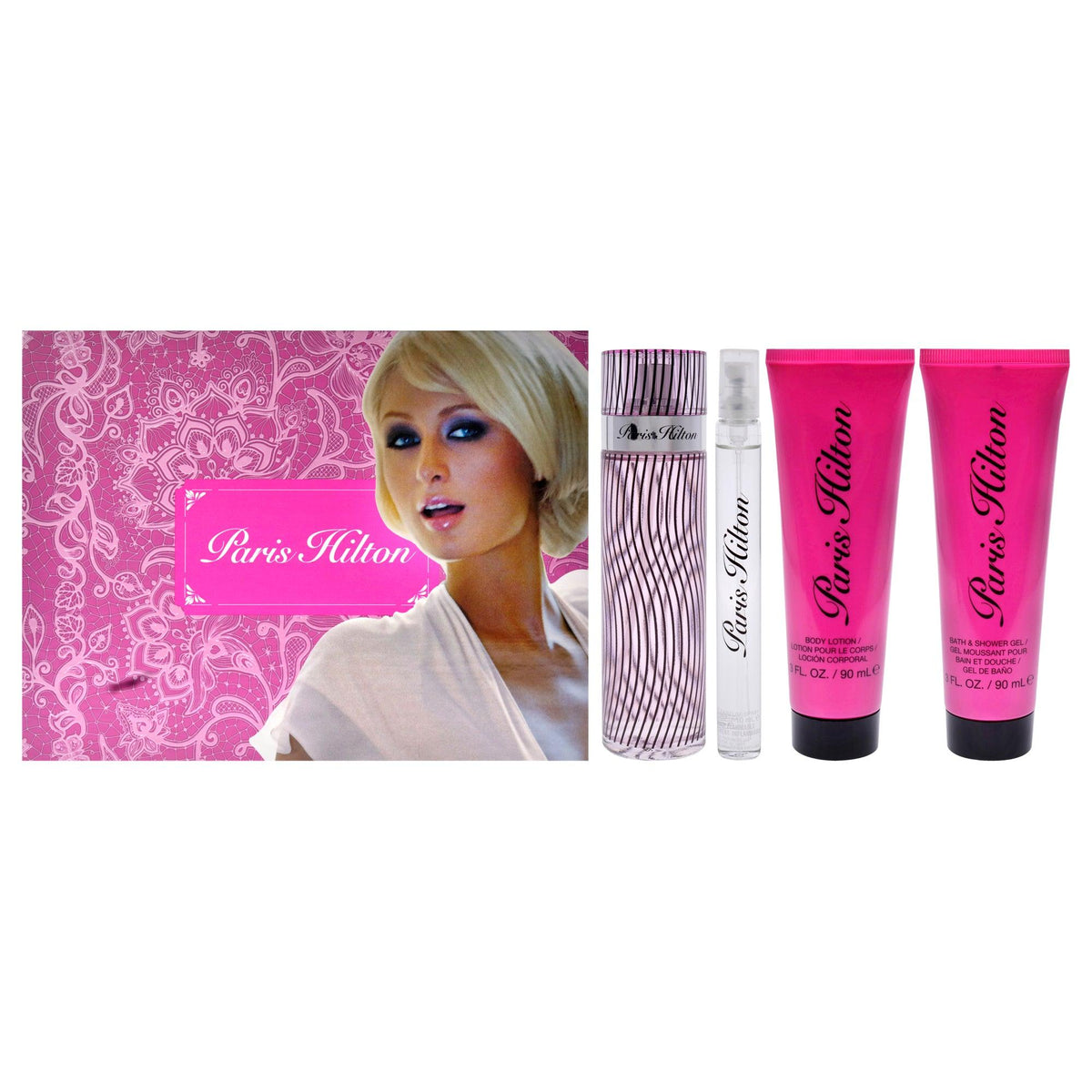 Paris Hilton 4 Pc Gift Set The fragrance mart