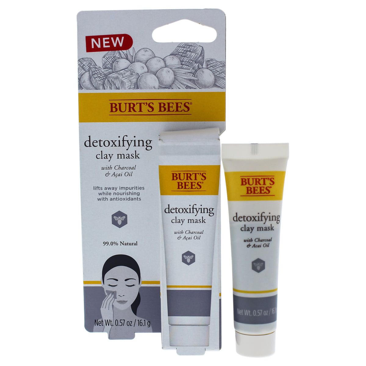 Burts Bees Detoxifying Clay Mask -Thefragrancemart.com
