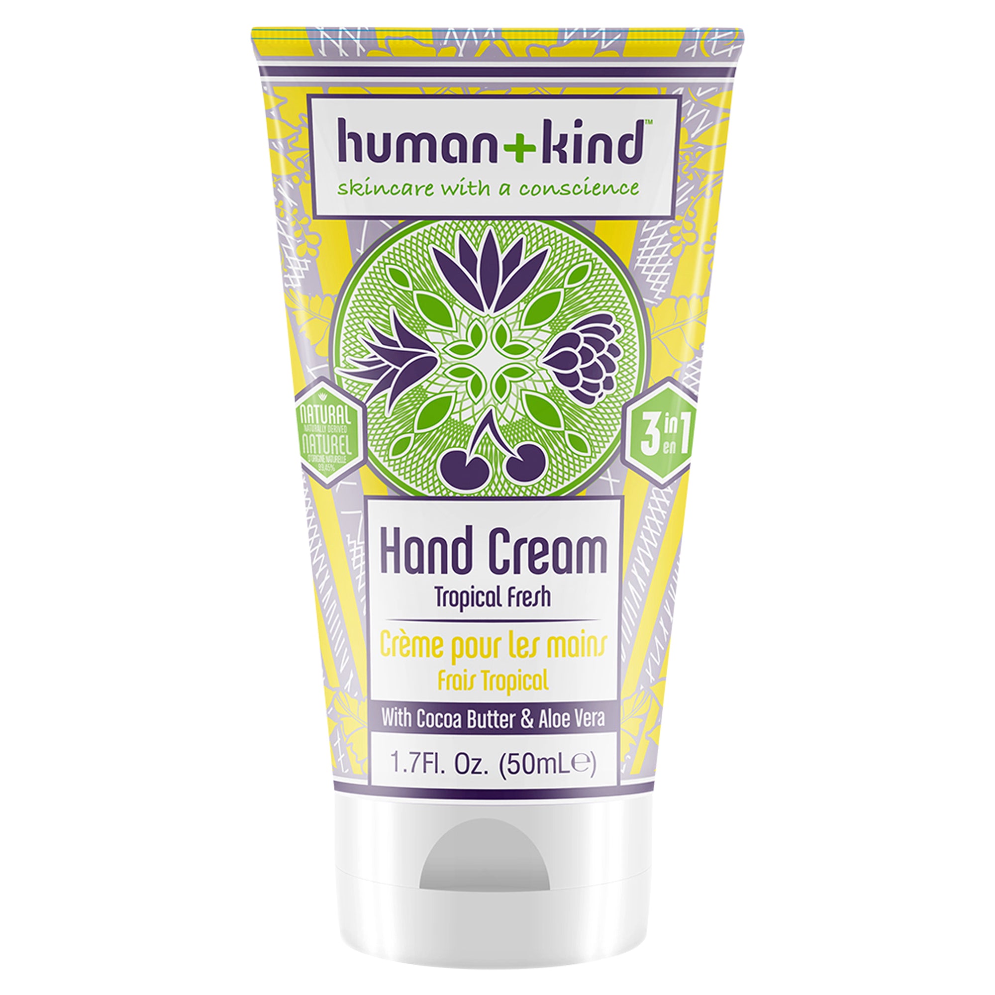 Human+Kind Hand Cream - Tropical Fresh -Thefragrancemart.com