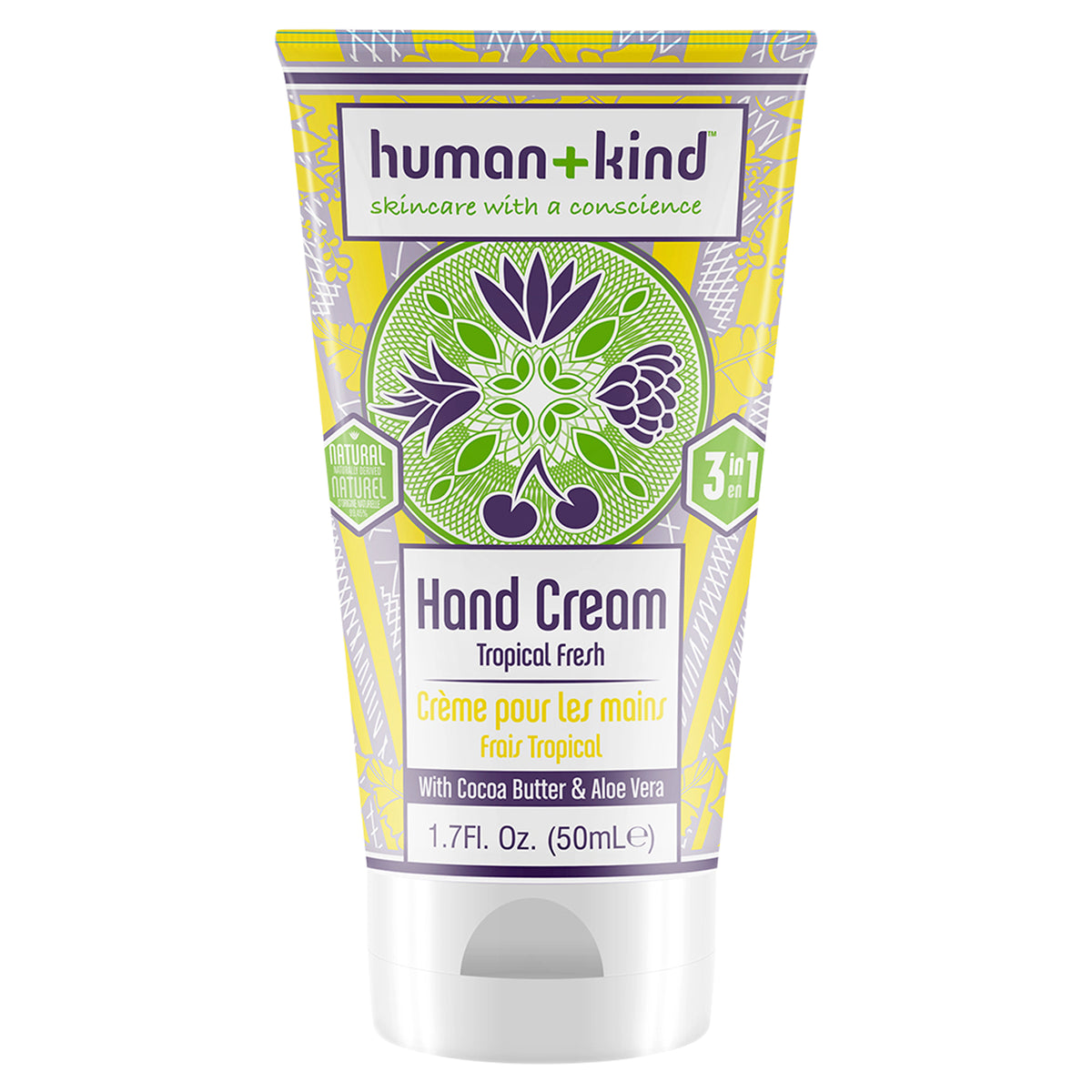 Human+Kind Hand Cream - Tropical Fresh -Thefragrancemart.com