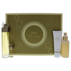 Perry Ellis 360 4 Pc Gift Set-Thefragrancemart.com