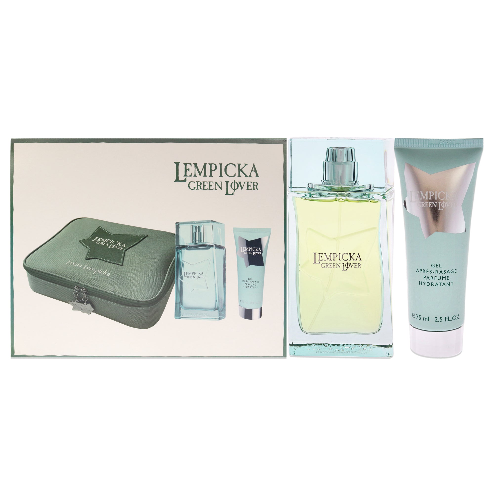 Lolita Lempicka Green Lover 3 Pc Gift Set-Thefragrancemart.com